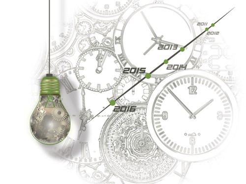 Light Bulb and Clocks